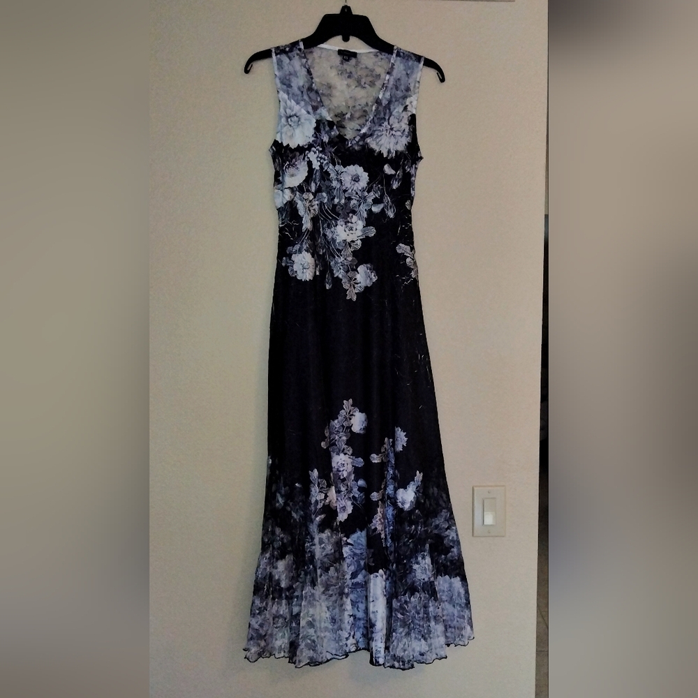 Komarov Lace-Up Back Sleeveless Dress Sz XS